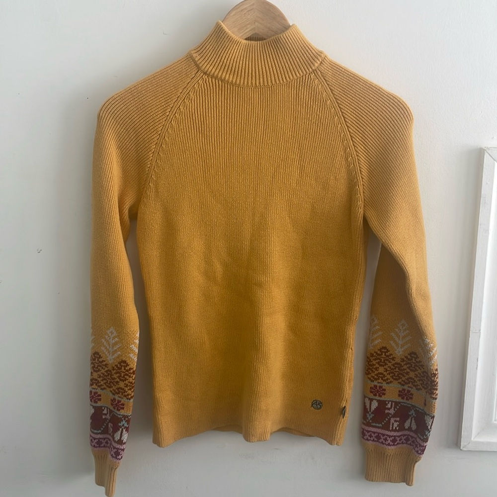 The North Face Women’s A5 Series Yellow Sweater